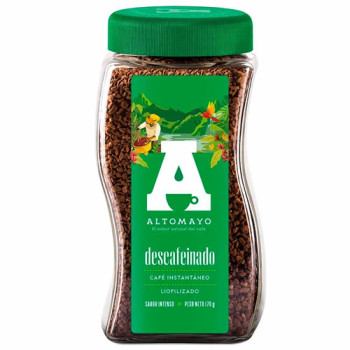ALTOMAYO INSTANT DECAFFEINATED COFFEE, JAR x 170 GR