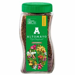 ALTOMAYO - INSTANT DECAFFEINATED COFFEE ,- JAR x 180 GR