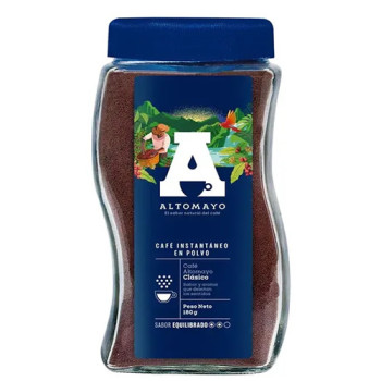 ALTOMAYO INSTANT GROUND COFFEE,  JAR x 170 GR
