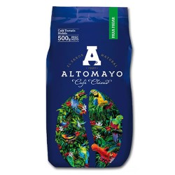 ALTOMAYO - GROUND COFFEE TO COFFEE MAKER , PERU - BAG x 500 GR