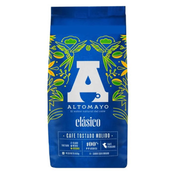 ALTOMAYO TOASTED COFFEE TO COFFEE MAKER , PERU - BAG x 450 GR