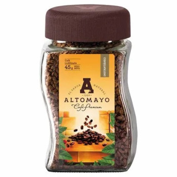 ALTOMAYO PREMIUM INSTANT COFFEE FREEZE-DRIED (LIOFILIZADO), JAR x 45 GR