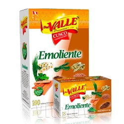 DEL VALLE - EMOLLIENT TEA INFUSIONS, BOX OF 100 TEA BAGS