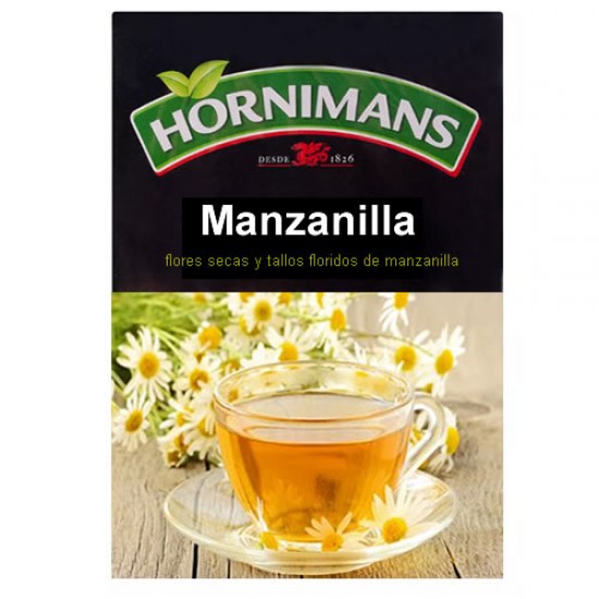 HORNIMANS - PERUVIAN CHAMOMILE TEA INFUSIONS  , BOX OF 100 TEA BAGS