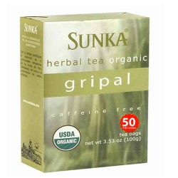 SUNKA GRIPAL - PERUVIAN ORGANIC TEA INFUSIONS ,  BOX OF 50 TEA BAGS