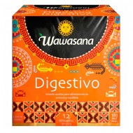 WAWASANA DIGESTIVO - PERUVIAN ORGANIC TEA INFUSION, BOX OF 12 TEA BAGS