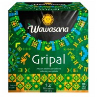 WAWASANA GRIPAL - PERUVIAN HERBAL ORGANIC TEA INFUSION, BOX OF 12 TEA BAGS