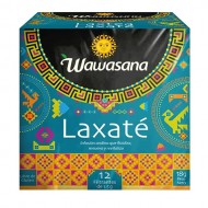WAWASANA LAXATE - PERUVIAN HERBAL ORGANIC TEA INFUSION, BOX OF 12 TEA BAGS