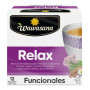WAWASANA RELAX - PERUVIAN HERBAL ORGANIC TEA INFUSION, BOX OF 12 TEA BAGS