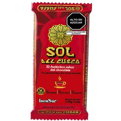 SOL DEL CUSCO - CLASSIC CHOCOLATE  TO CUP ,TABLET X 90 GR