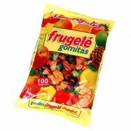 AMBROSOLI - FRUGELE SMALL GUM CANDIES CARAMELS , BAG X 100 UNITS