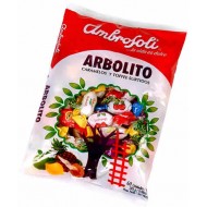 AMBROSOLI  ARBOLITO -  ASSORTED CANDIES  CARAMELS , BAG  X 60 UNITS