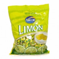 ARCOR - HARD CANDIES  LEMON FLAVORED , BAG X 100 UNITS