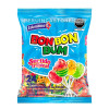BON BON BUM LOLLIPOPS "TROPICAL" FLAVOR CANDIES , BAG x 24 UNITS