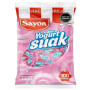 SAYON "SUAK" STRAWBERRY YOGURT CANDIES FLAVOR, BAG X 100 UNITS