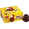BESOS DE MOZA - PERUVIAN CHOCOLATE BONBONS STUFFED OF MERINGUE CREAM , BOX OF 9 UNITS