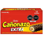 CAÑONAZO "EXTRA" BAR COVERED CHOCOLATE CREAM, BOX OF 12 UNITS