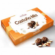 DI PERUGIA CASTAÑA MIA - MILK CHOCOLATE WITH ROASTED CHESTNUTS , BOX OF 250 GR