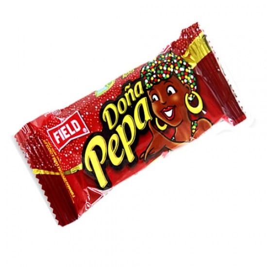 DOÑA PEPA - PERUVIAN CHOCOLATE NOUGAT ( TURRON ) ,  BAG X 6 UNITS