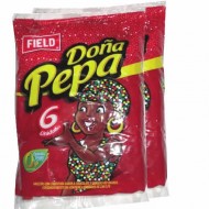 DOÑA PEPA - PERUVIAN CHOCOLATE NOUGAT ( TURRON ) ,  BAG X 6 UNITS