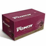 LA IBERICA MINI FONDY - PERUVIAN SEMI SWEET CHOCOLATE MINI BAR WITHOUT MILK , BOX OF 20 UNITS