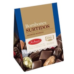 LA IBERICA - PERUVIAN ASSORTED CHOCOLATE BONBONS, BOX OF 150 GR