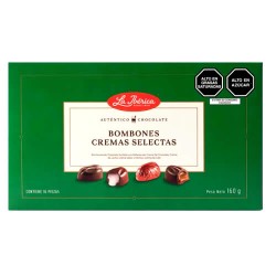 LA IBERICA SELECT CREAMS BONBONS , BOX OF 160 GR