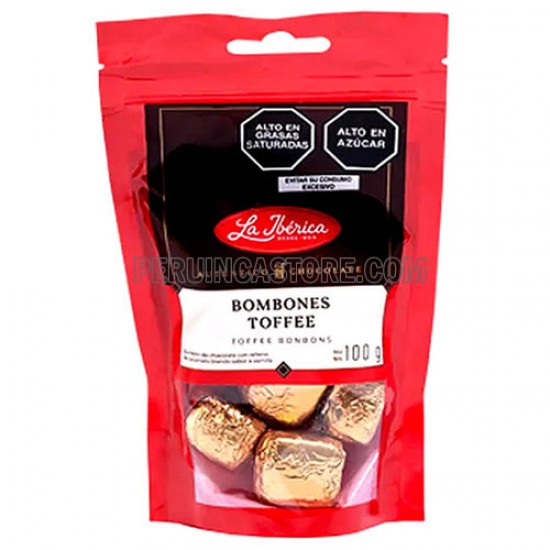 LA IBERICA - TOFFEE BONBONS , SACHET X 100 GR