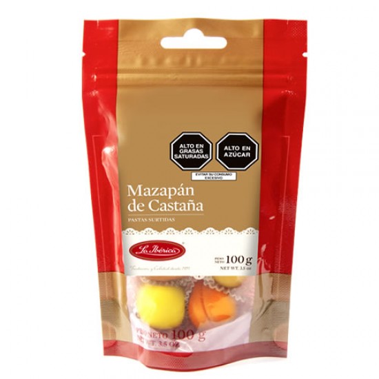 LA IBERICA MARZIPAN ( MAZAPAN ) , BAG X 100 GR