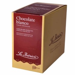 LA IBERICA - PERUVIAN WHITE CHOCOLATE TABLET ( CHOCOLATE BLANCO ) - BOX OF 10 UNITS