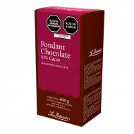 LA IBERICA "FONDANT" CHOCOLATE TABLET , BOX OF 600 GR