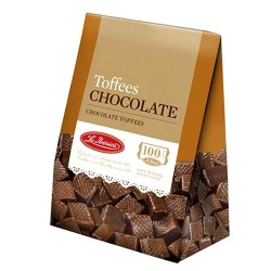 LA IBERICA - CHOCOLATE TOFFEES , BOX OF 150 GR
