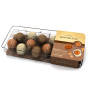 MONTBLANC - PERUVIAN ASSORTMENT CHOCOLATE BONBONS  - BOX OF 12 UNITS