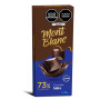 MONTBLANC - PERUVIAN CHOCOLATE BITTER 73% CACAO, BAR TABLET X 80 GR