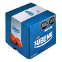 SUBLIME - PERUVIAN  MILK CHOCOLATE BONBONS STUFFED OF PEANUT ,  BOX OF 16 UNITS