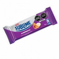 SUBLIME ALMENDRAS - PERUVIAN MILK CHOCOLATE TABLET STUFFED OF ALMONDS ,  BOX OF 10 UNITS