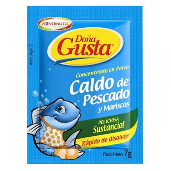 DOÑA GUSTA - FISH SEASONING POWDER , PACK X 20 UNITS