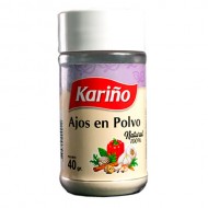 KARIÑO - GARLIC POWDER SEASONING , JAR X 40 GR