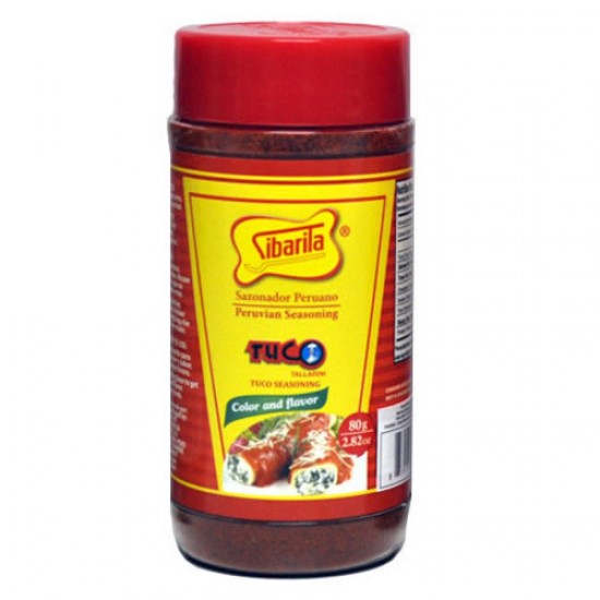 SIBARITA - PERUVIAN TUCO SEASONING, JAR X 80 GR