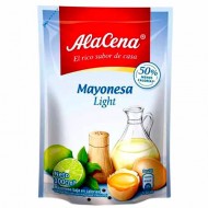 ALACENA - PERUVIAN LIGHT MAYONNAISE SAUCE CREAM , SACHET X 100 GR