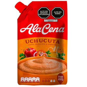 ALACENA UCHUCUTA RED CHILI SAUCE , SACHET X 400 GR