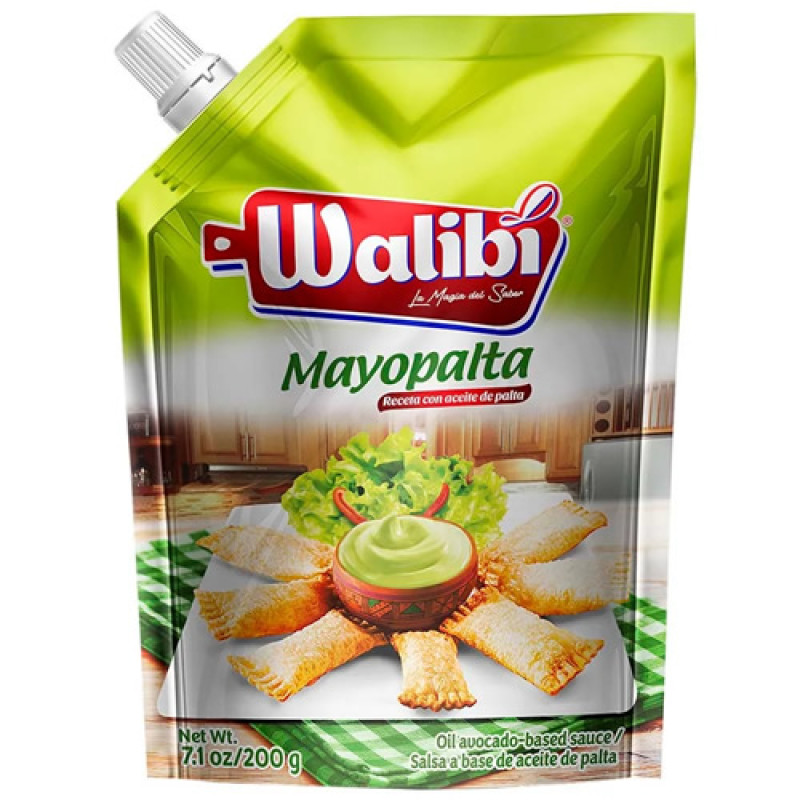 WALIBI MAYOPALTA MAYONNAISE SAUCE, DOYPACK X 200 GR