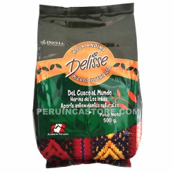 DELISSE ANDEAN COCA POWDER, BAG X 500 GR
