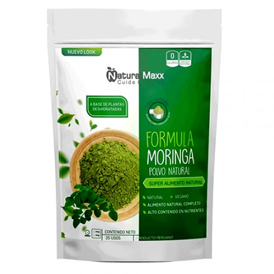 NATURALMAXX - MORINGA ANDEAN GREEN TEA POWDER , BAG X 5 KG