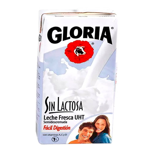 Leche Entera Uht Gloria 1 Lt. 