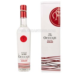  OCUCAJE 100 AÑOS - PISCO MOSTO VERDE ACHOLADO x 750 ML