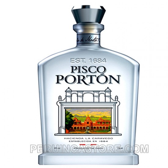 PORTON - PERUVIAN PISCO MOSTO VERDE ACHOLADO, BOTTLE X 750 ML