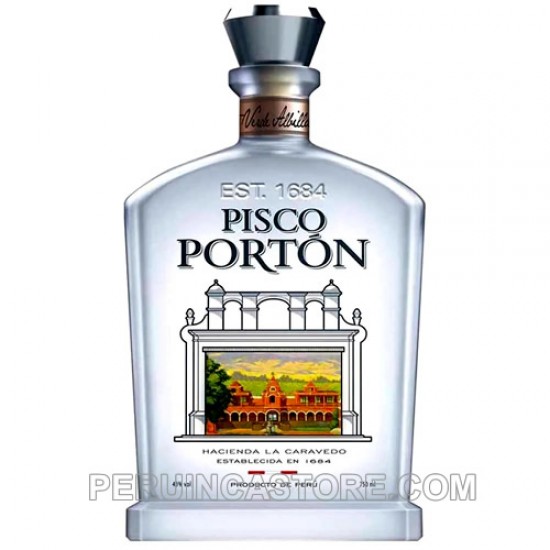 PORTON - PERUVIAN PISCO MOSTO VERDE ALBILLA, BOTTLE X 750 ML