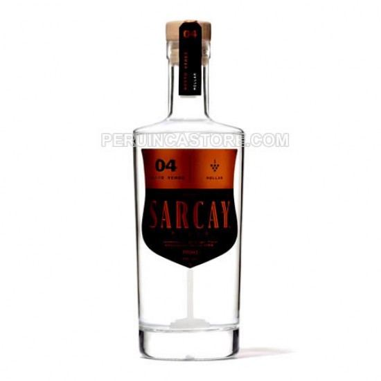 SARCAY - PERUVIAN PISCO MOSTO VERDE MOLLAR, BOT X 700 ML