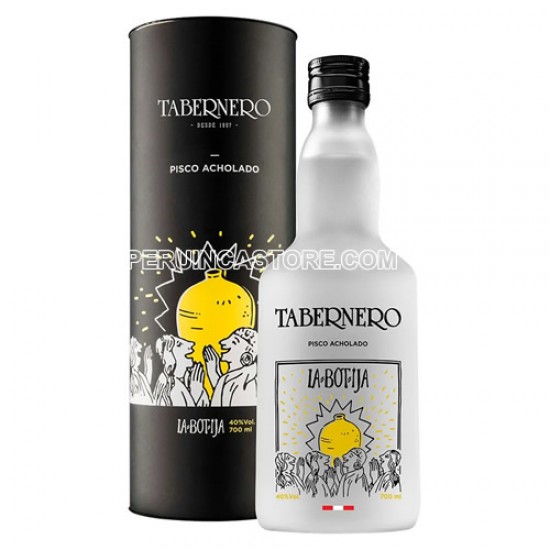 TABERNERO "LA BOTIJA" - PERUVIAN PISCO ACHOLADO, BOT X 700 ML